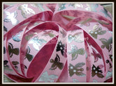 Silver Angels on Pink