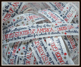 Pledge of Allegiance on White