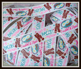 Don't Go Bacon My Heart Glittered on White