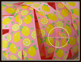 Lemons on Pink