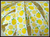 Lemons on White