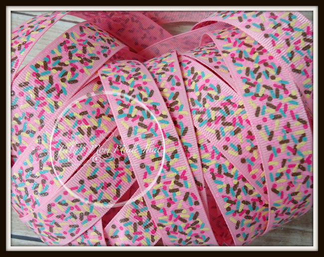 Glitter Sprinkles on Pink