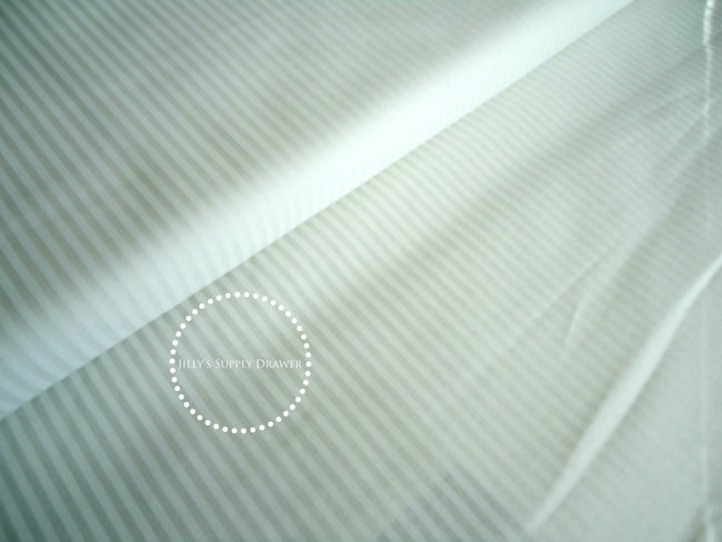 1/8" White Tonal Stripes