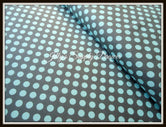 Powder Blue Dot on Grey Marine Ta Dot