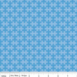 Pieces of Hope Blue Puzzle Pieces on Blue